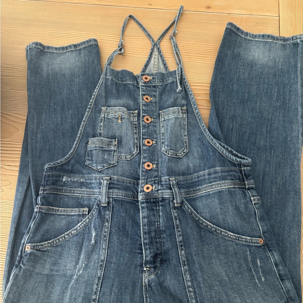 Anthropologie Pilcro and the Letterpress overalls
